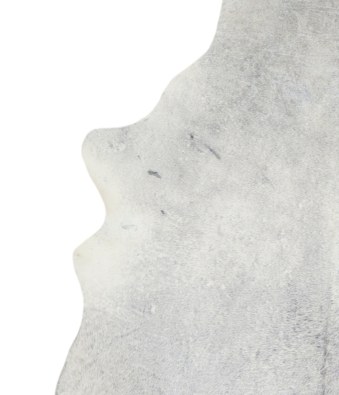 Medium Grey XX-Large Brazilian Cowhide Rug 7'10"H x 6'5"W #A16573 by H