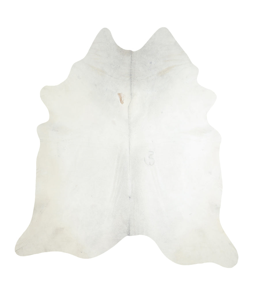 Light Grey XX-Large Brazilian Cowhide Rug 8'4"H x 7'8"W #A16720 by Hudson Hides