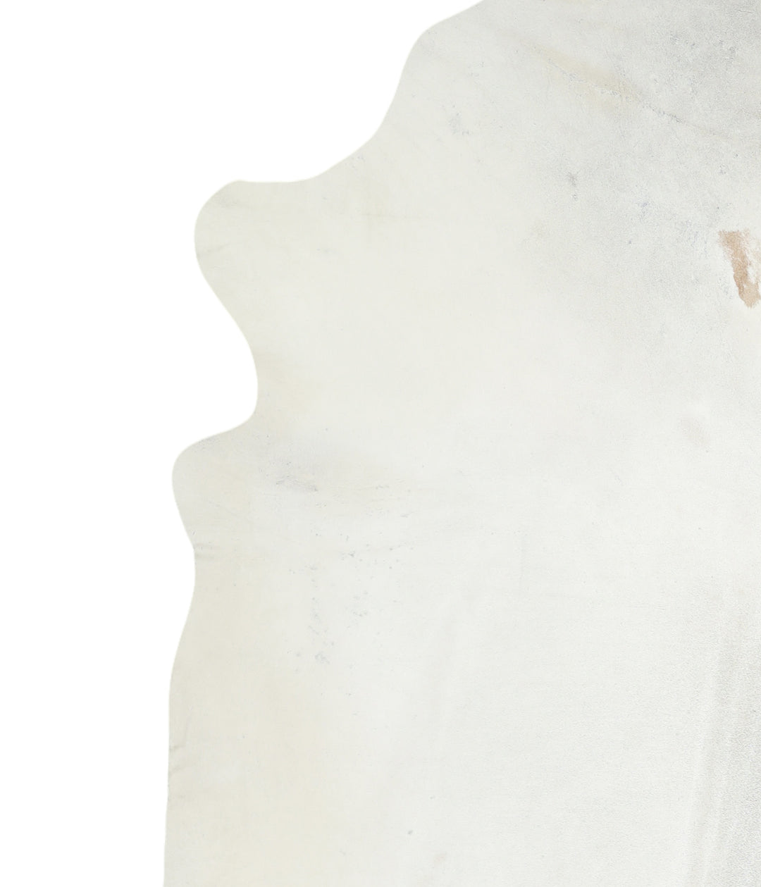 Light Grey XX-Large Brazilian Cowhide Rug 8'4"H x 7'8"W #A16720 by Hud