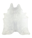 Light Grey X-Large Brazilian Cowhide Rug 7'1"H x 6'4"W #A16776 by Hudson Hides