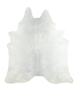 Light Grey X-Large Brazilian Cowhide Rug 7'1"H x 6'4"W #A16776 by Hudson Hides