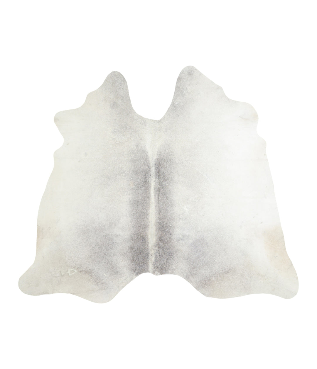 Medium Grey X-Large Brazilian Cowhide Rug 5'10"H x 6'9"W #A16851 by Hu