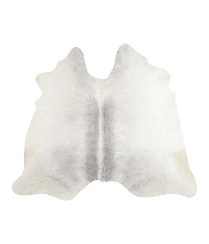 Medium Grey X-Large Brazilian Cowhide Rug 5'10"H x 6'9"W #A16851 by Hudson Hides