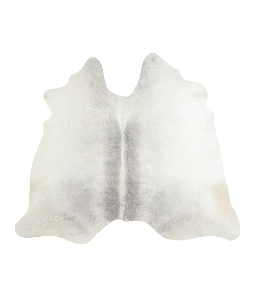Medium Grey X-Large Brazilian Cowhide Rug 5'10"H x 6'9"W #A16851 by Hudson Hides
