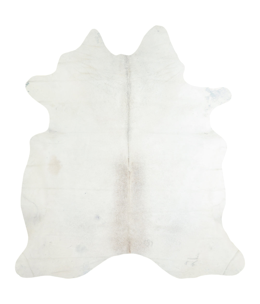 Light Grey X-Large Brazilian Cowhide Rug 6'11"H x 6'2"W #A16868 by Hud