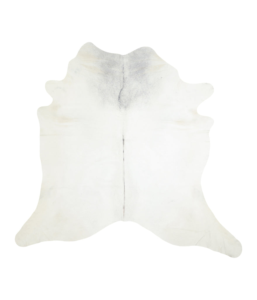 Light Grey XX-Large Brazilian Cowhide Rug 7'3"H x 7'7"W #A16941 by Hudson Hides