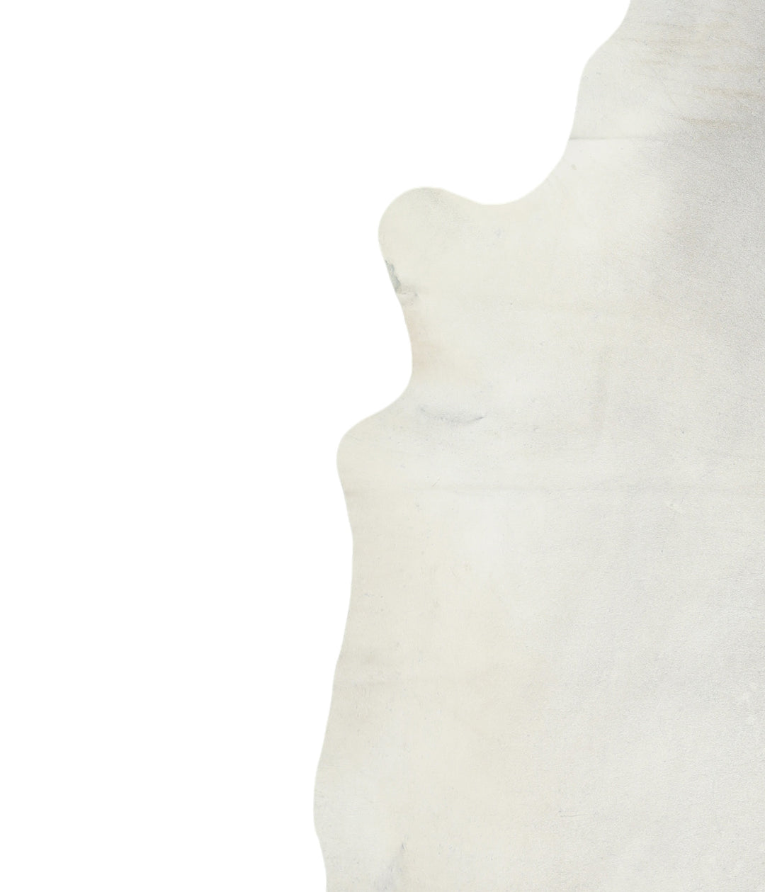 Light Grey X-Large Brazilian Cowhide Rug 7'6"H x 6'6"W #A16963 by Huds