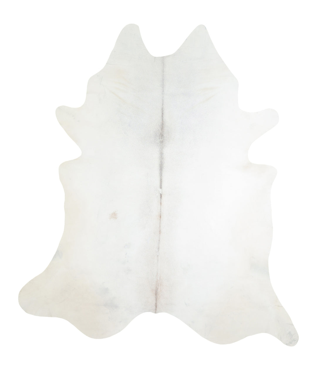 Light Grey XX-Large Brazilian Cowhide Rug 7'10"H x 6'9"W #A17053 by Hu