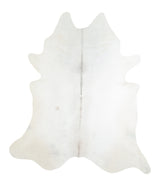 Light Grey XX-Large Brazilian Cowhide Rug 7'10"H x 6'9"W #A17053 by Hudson Hides