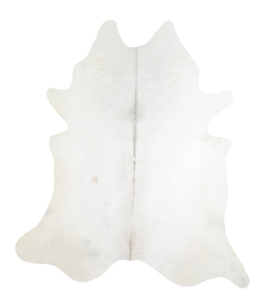 Light Grey XX-Large Brazilian Cowhide Rug 7'10"H x 6'9"W #A17053 by Hudson Hides