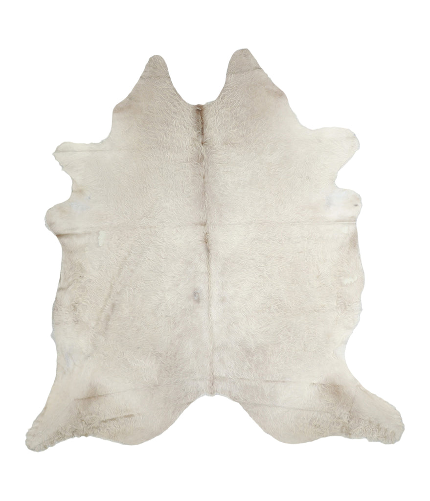 Champagne XX-Large Brazilian Cowhide Rug 7'8"H x 7'2"W #A17074 by Hudson Hides