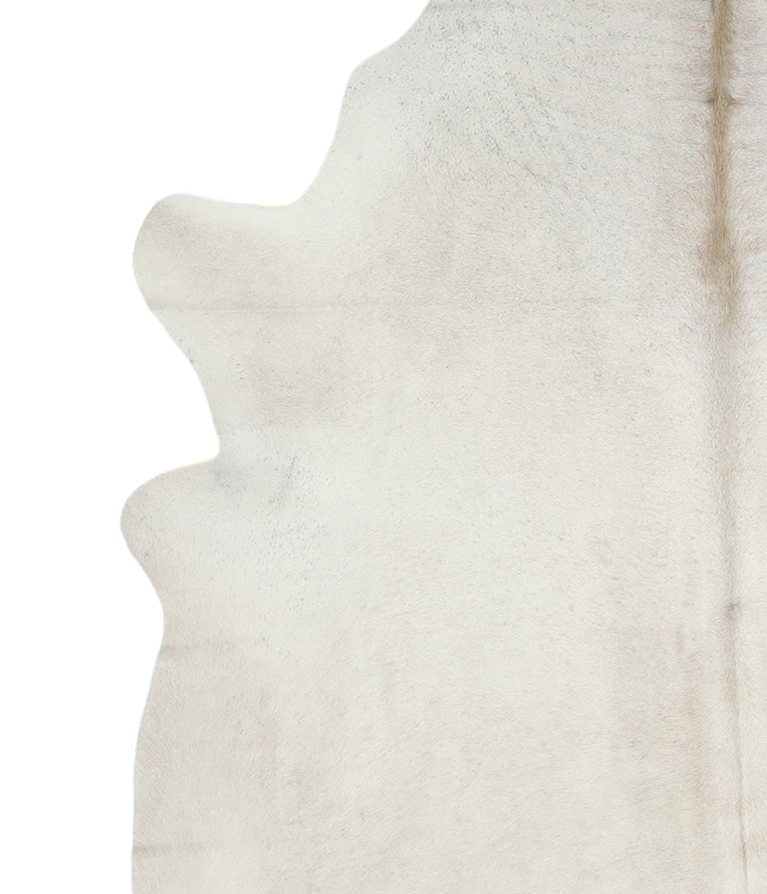 Light Grey XX-Large Brazilian Cowhide Rug 7'9"H x 6'9"W #A17080 by Hud