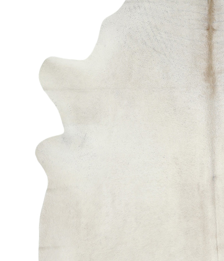 Light Grey XX-Large Brazilian Cowhide Rug 7'9"H x 6'9"W #A17080 by Hudson Hides