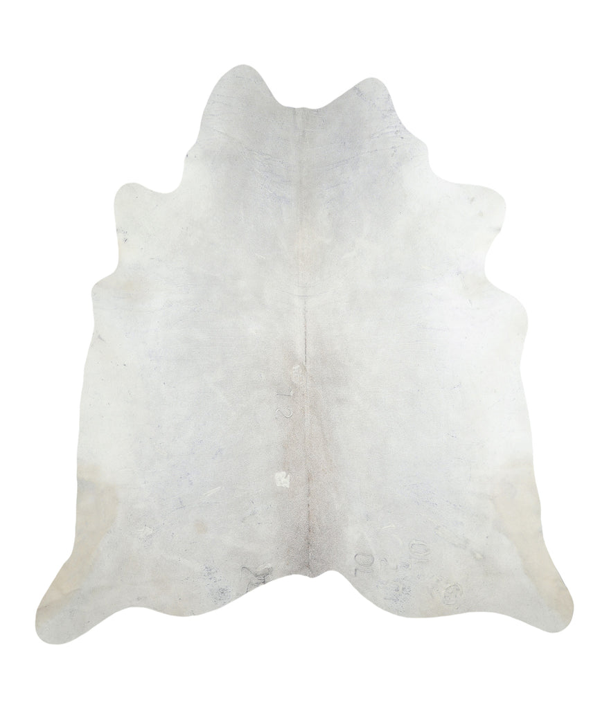 Light Grey XX-Large Brazilian Cowhide Rug 7'10"H x 7'2"W #A17200 by Hudson Hides