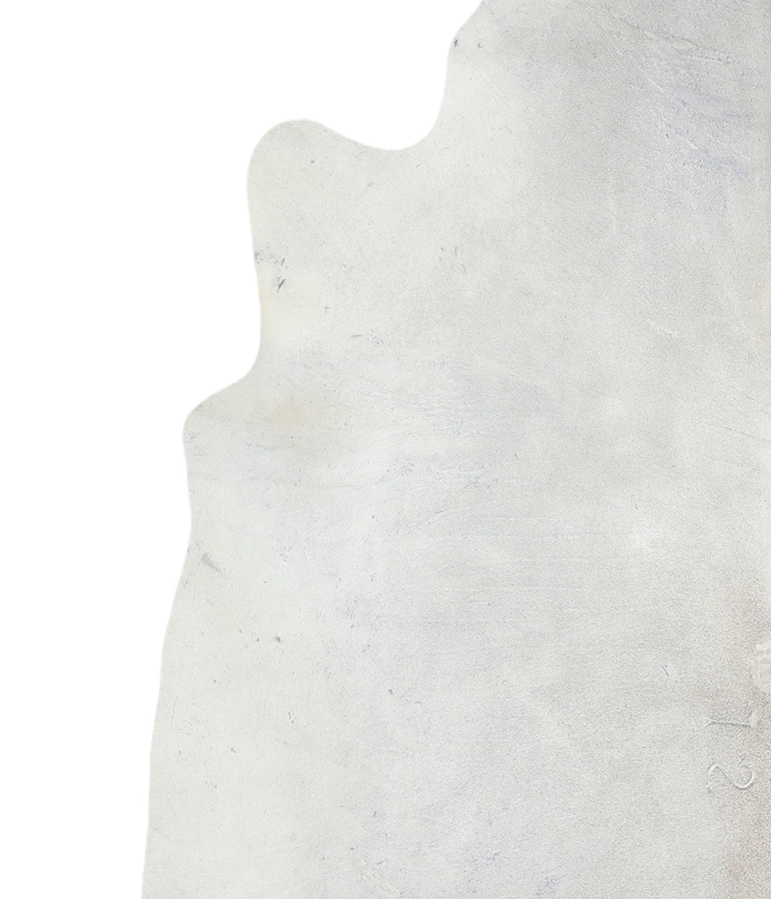 Light Grey XX-Large Brazilian Cowhide Rug 7'10"H x 7'2"W #A17200 by Hu