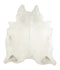 Ivory with Beige XX-Large Brazilian Cowhide Rug 7'10