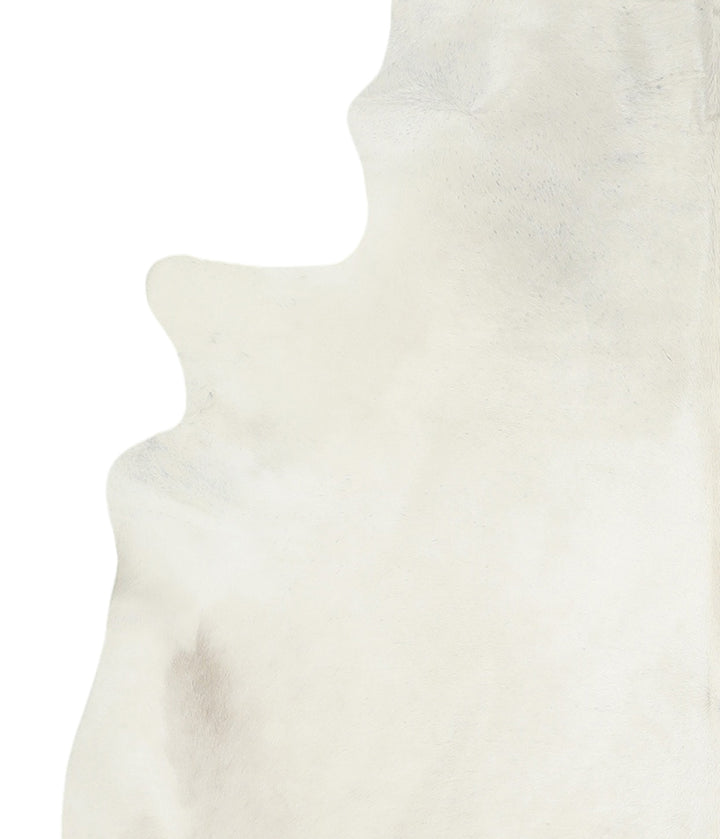 Ivory with Beige XX-Large Brazilian Cowhide Rug 7'10"H x 6'9"W #A17334 by Hudson Hides