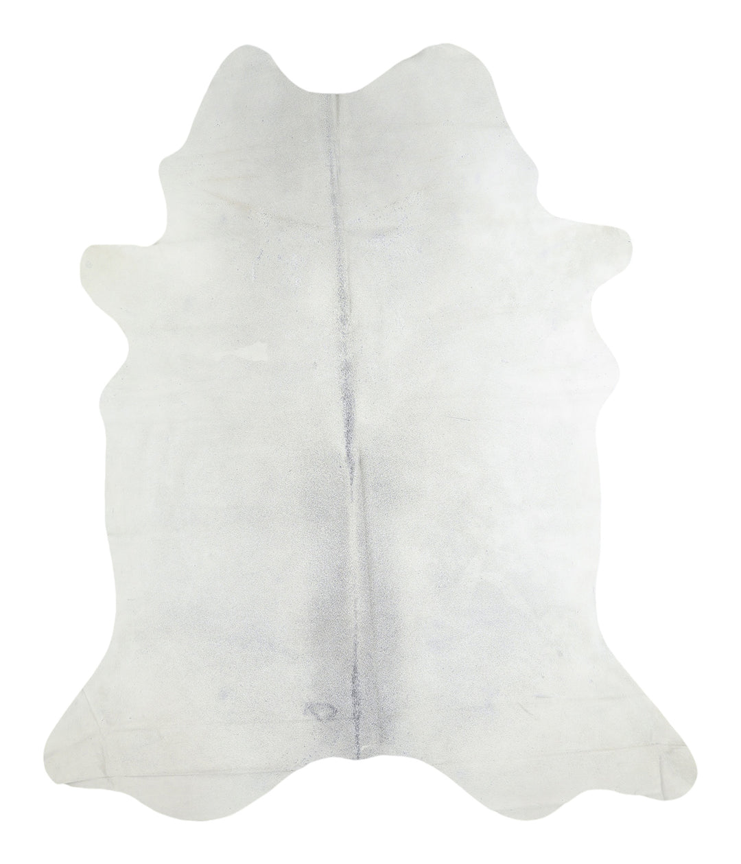 Light Grey X-Large Brazilian Cowhide Rug 7'6"H x 6'2"W #A17387 by Huds