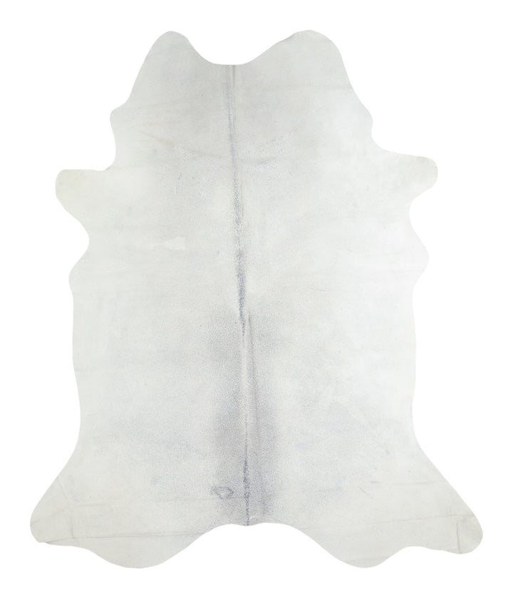 Light Grey X-Large Brazilian Cowhide Rug 7'6"H x 6'2"W #A17387 by Hudson Hides