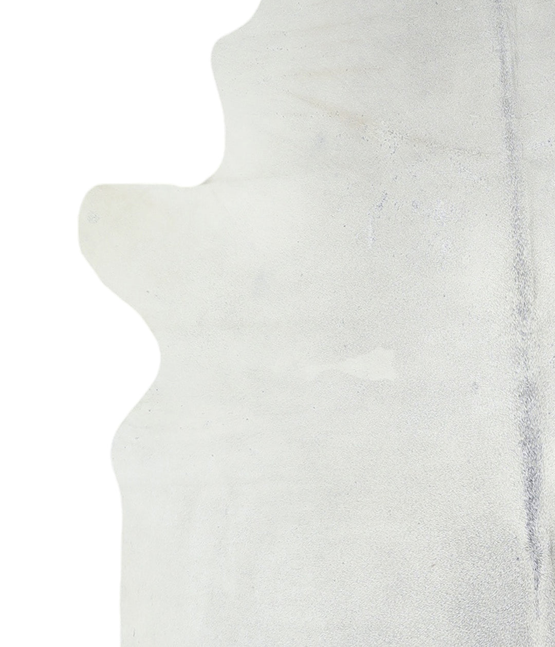 Light Grey X-Large Brazilian Cowhide Rug 7'6"H x 6'2"W #A17387 by Huds