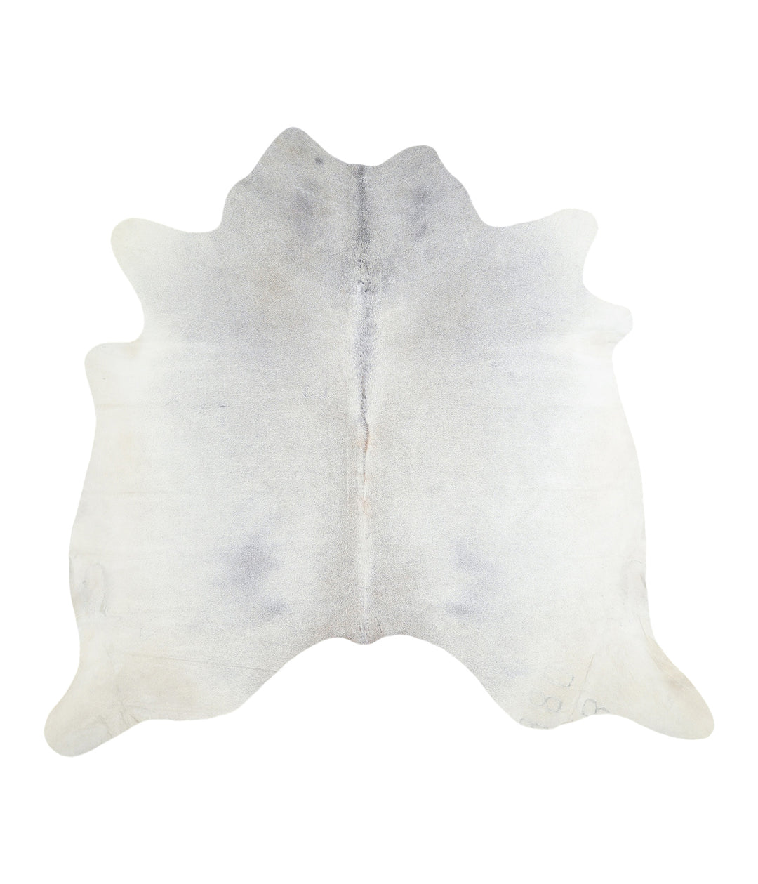 Light Grey X-Large Brazilian Cowhide Rug 6'4"H x 6'8"W #A17443 by Huds