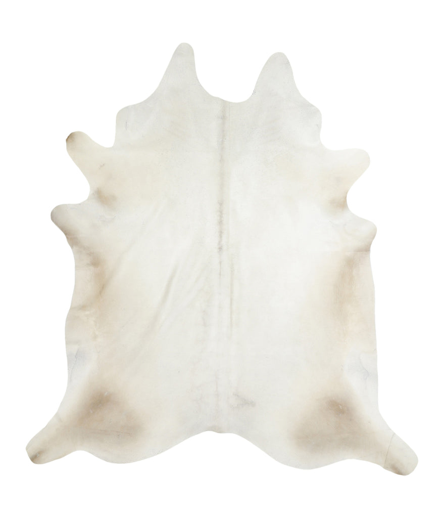 Champagne XX-Large Brazilian Cowhide Rug 7'6"H x 6'9"W #A17704 by Hudson Hides