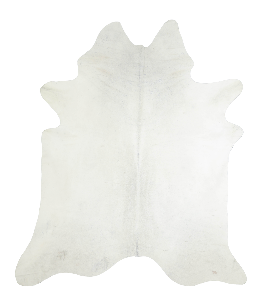 Light Grey XX-Large Brazilian Cowhide Rug 7'11"H x 6'10"W #A17938 by Hudson Hides
