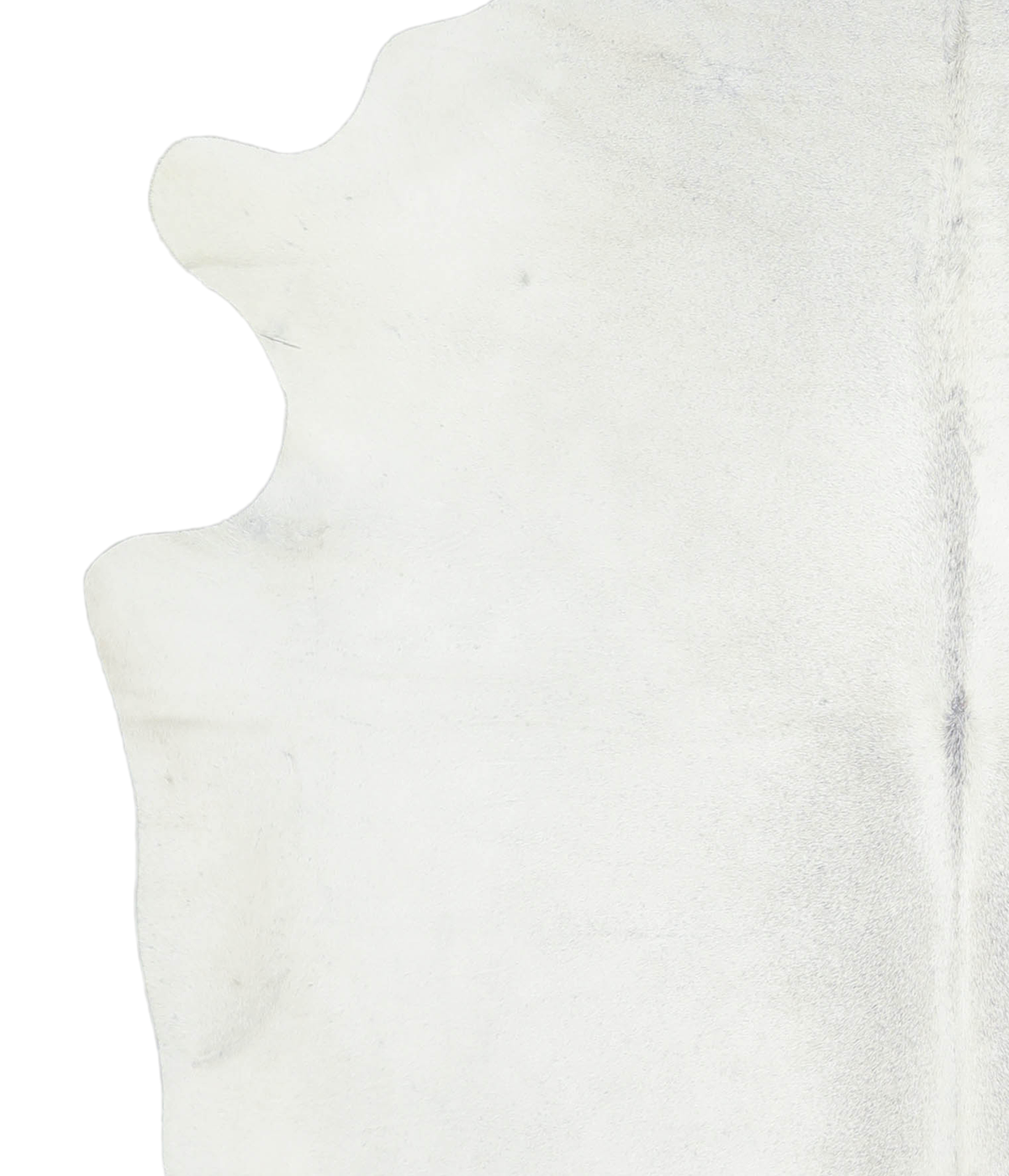 Light Grey X-Large Brazilian Cowhide Rug 6'8"H x 6'2"W #A17970 by Hudson Hides