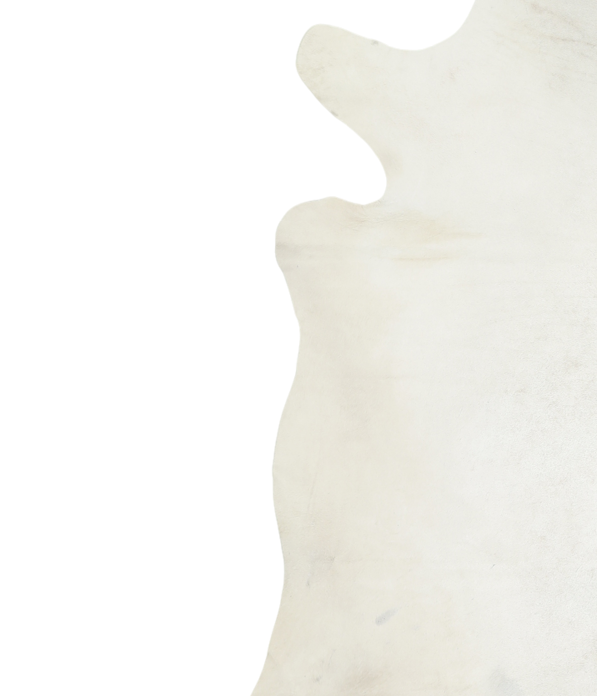Light Grey X-Large Brazilian Cowhide Rug 7'0"H x 6'8"W #A17981 by Hudson Hides