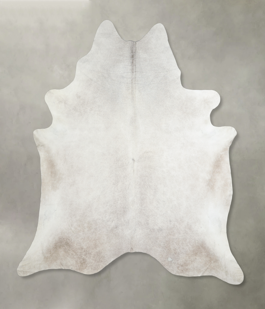 Champagne XX-Large Brazilian Cowhide Rug 7'6"H x 7'1"W #A18022 by Hudson Hides