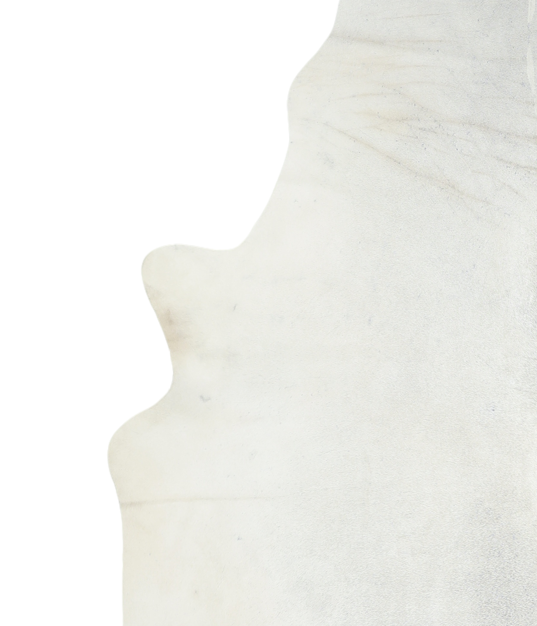 Light Grey XX-Large Brazilian Cowhide Rug 8'0"H x 6'9"W #A18046 by Hud
