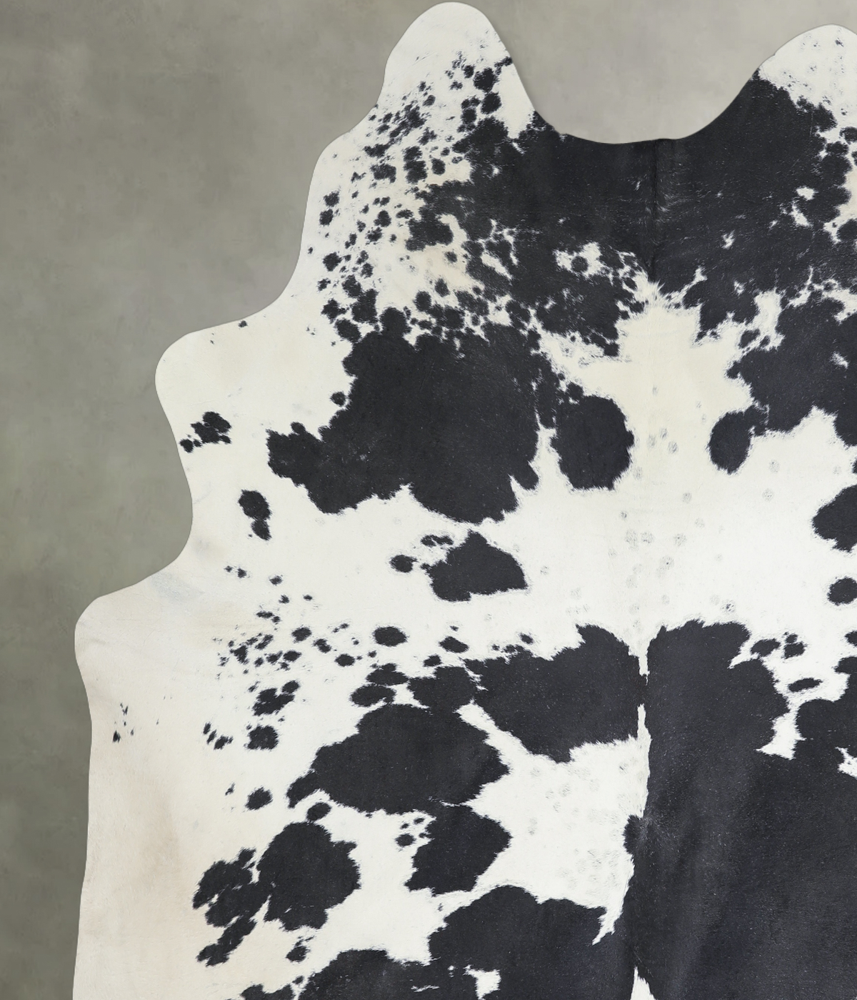 Black and White Cowhide Rug #A18060