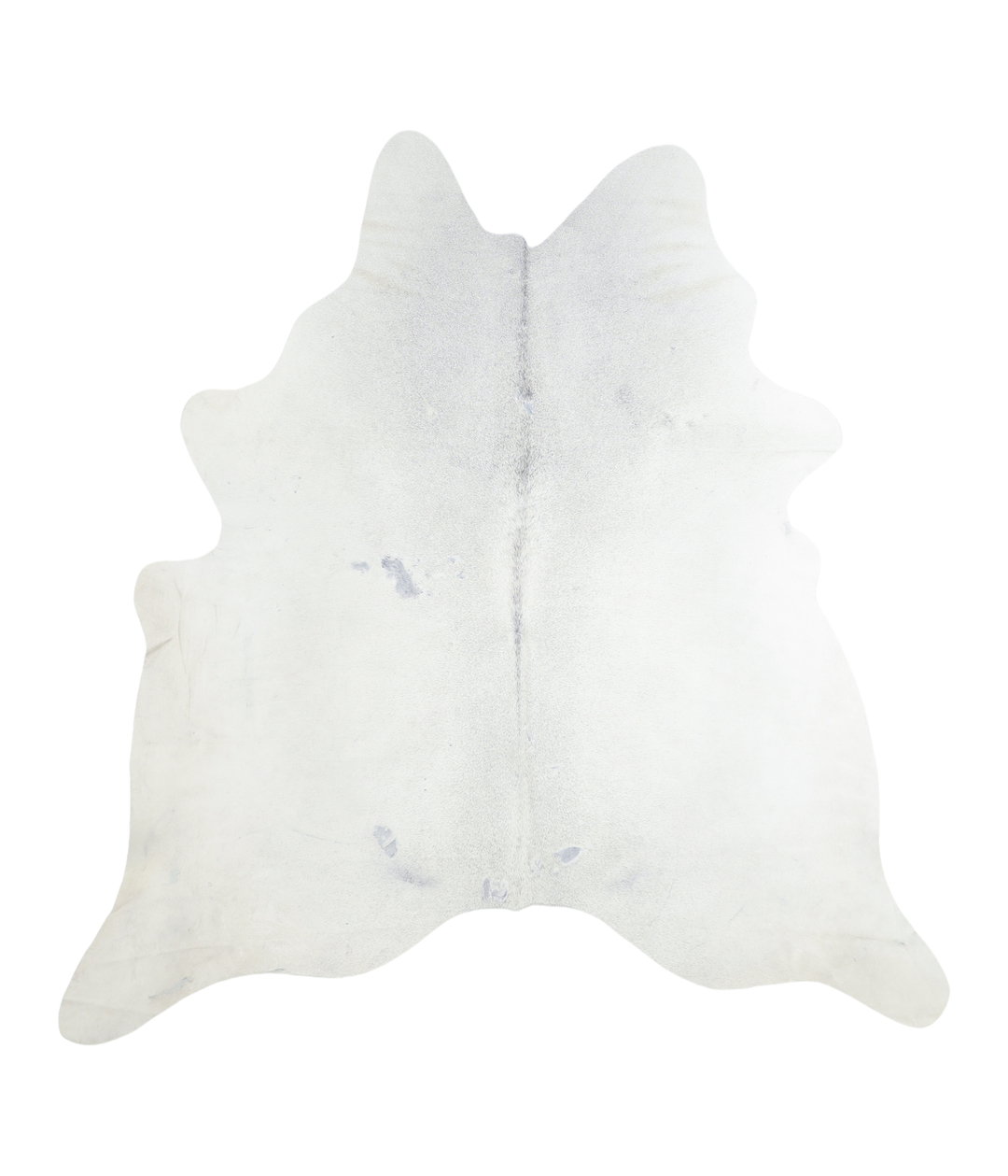 Light Grey X-Large Brazilian Cowhide Rug 6'5"H x 6'3"W #A18122 by Huds