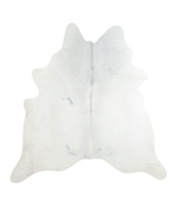 Light Grey X-Large Brazilian Cowhide Rug 6'5"H x 6'3"W #A18122 by Hudson Hides