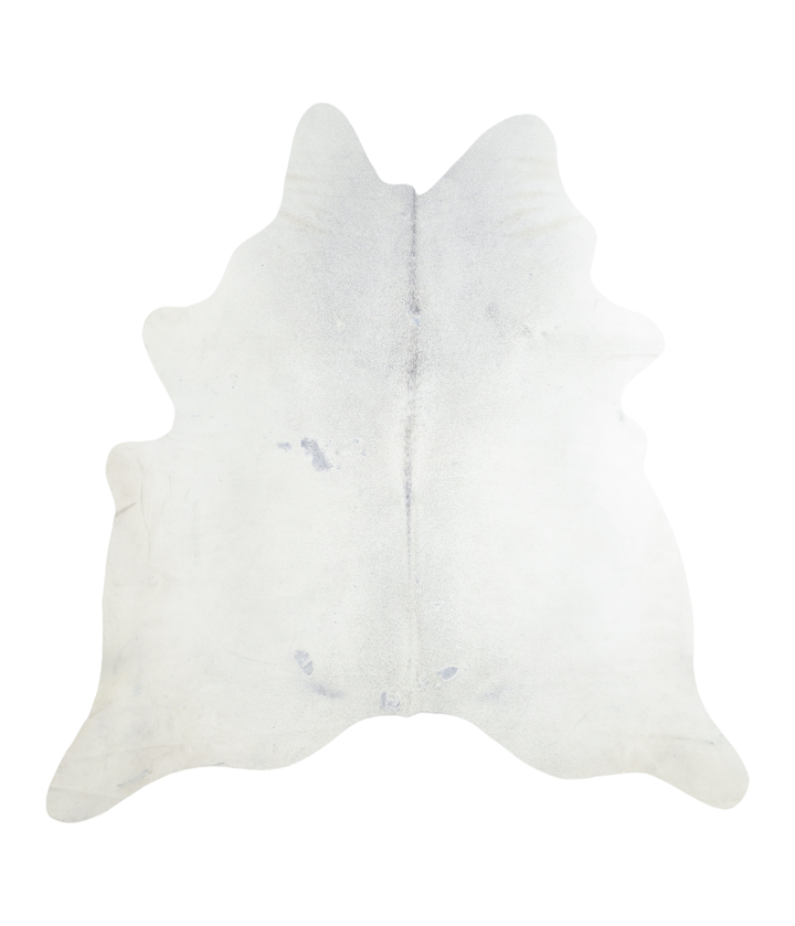 Light Grey X-Large Brazilian Cowhide Rug 6'5"H x 6'3"W #A18122 by Hudson Hides