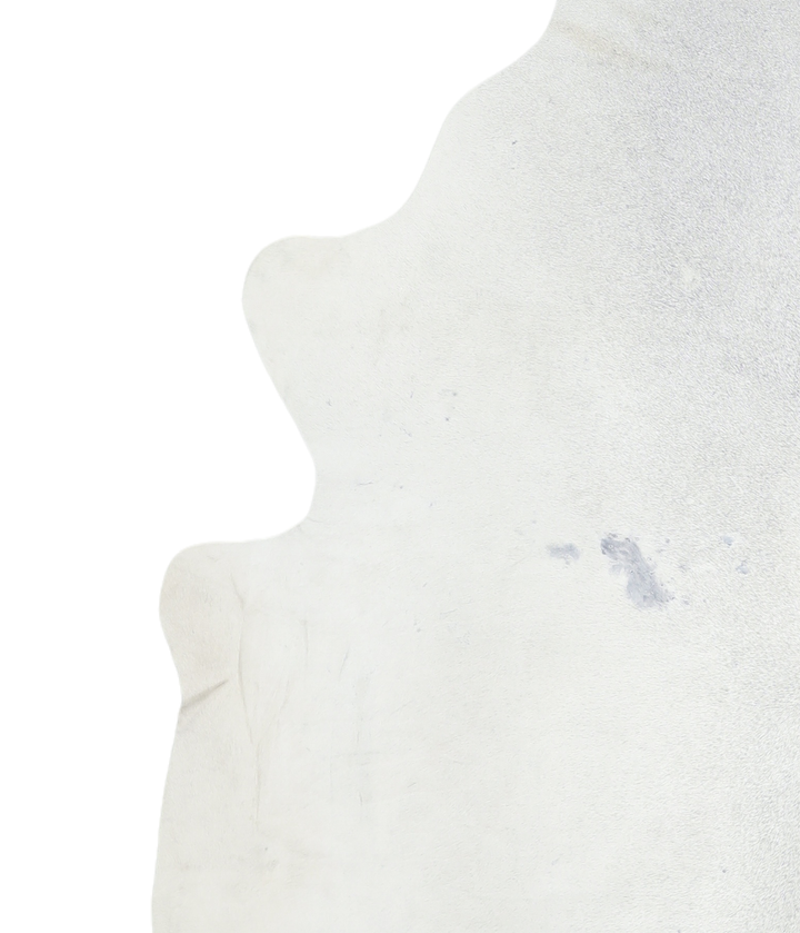Light Grey X-Large Brazilian Cowhide Rug 6'5"H x 6'3"W #A18122 by Hudson Hides