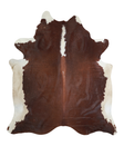 Hereford XX-Large Brazilian Cowhide Rug 7'9"H x 6'10"W #A18190 by Hudson Hides