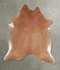 Solid Brown X-Large Brazilian Cowhide Rug 7'2