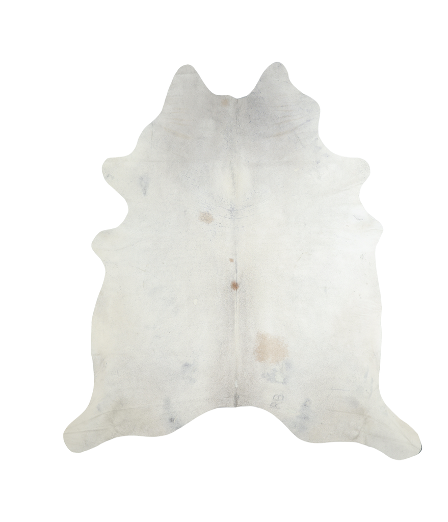Grey with Beige XX-Large Brazilian Cowhide Rug 8'8"H x 7'9"W #A18248 by Hudson Hides