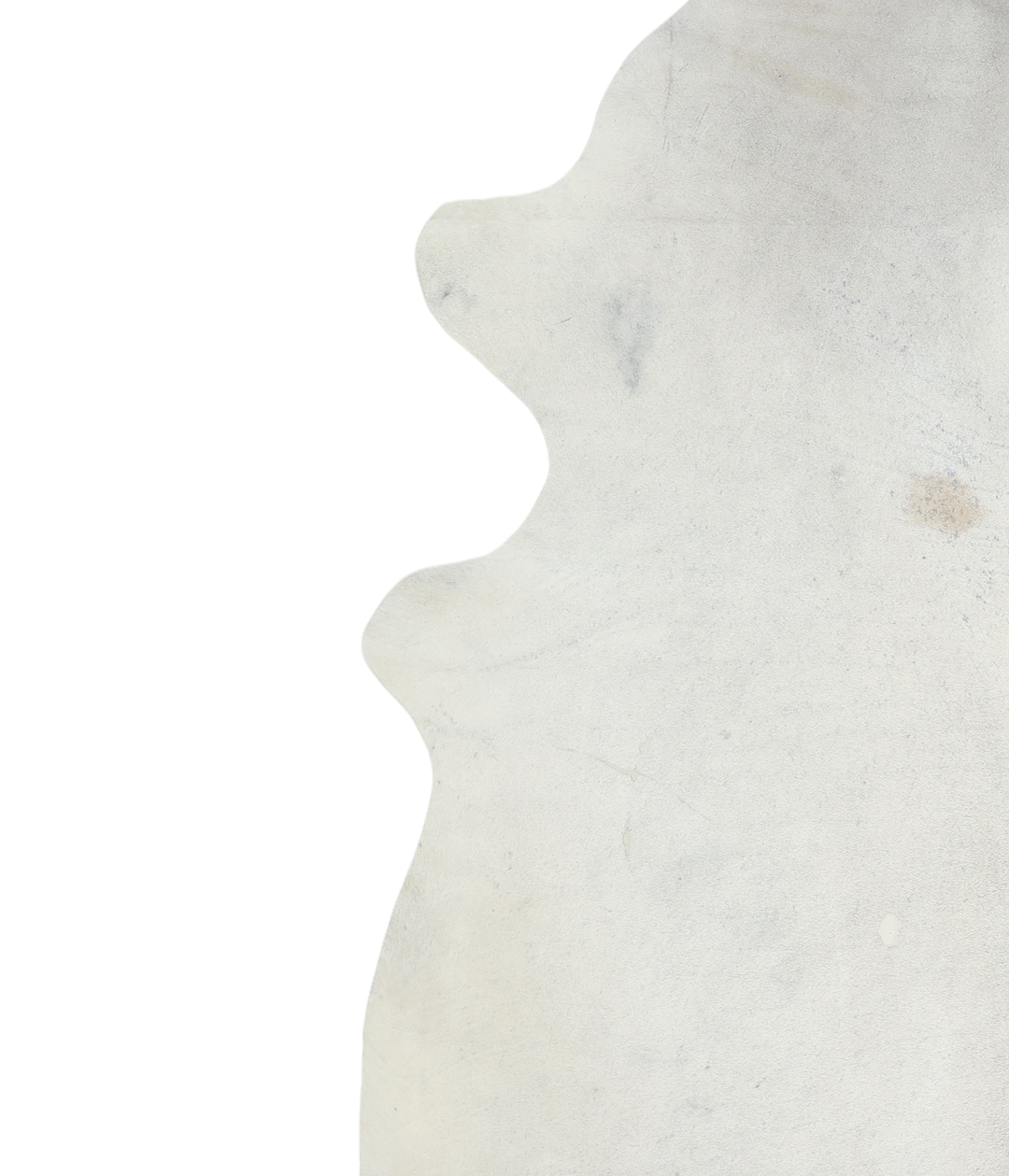 Grey with Beige XX-Large Brazilian Cowhide Rug 8'8"H x 7'9"W #A18248 b