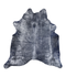 Metallic X-Large Brazilian Cowhide Rug 7'1