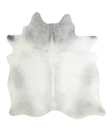 Medium Grey X-Large Brazilian Cowhide Rug 7'0"H x 6'5"W #A18402 by Hudson Hides