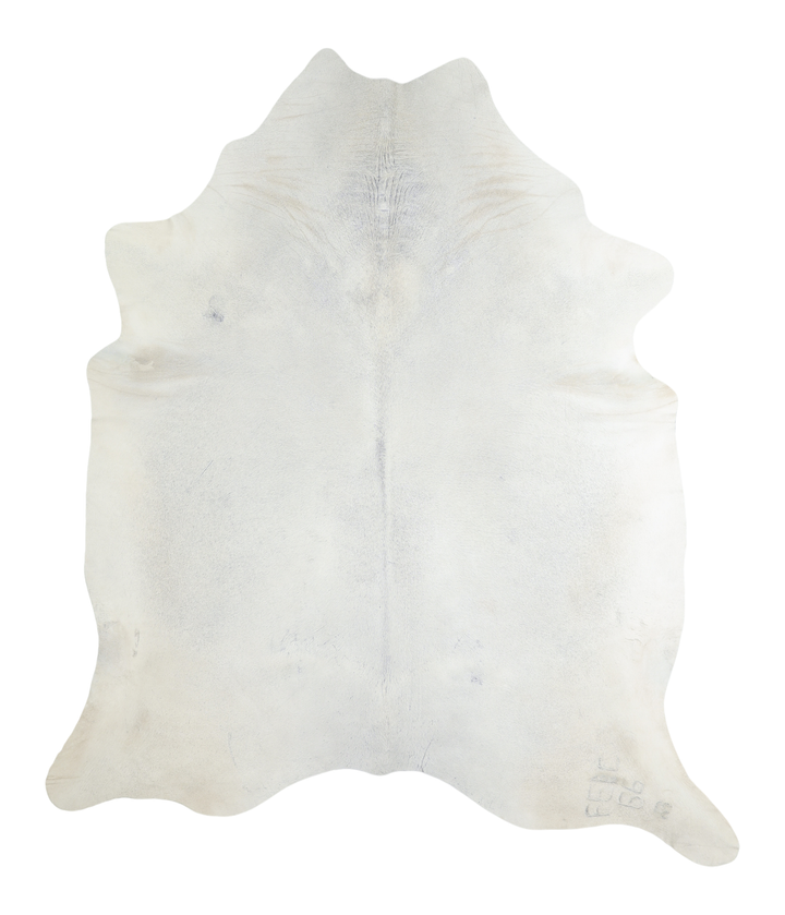 Light Grey XX-Large Brazilian Cowhide Rug 7'9"H x 6'6"W #A18479 by Hudson Hides