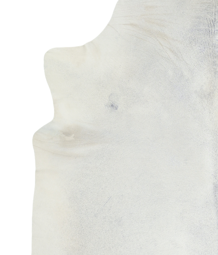 Light Grey XX-Large Brazilian Cowhide Rug 7'9"H x 6'6"W #A18479 by Hudson Hides