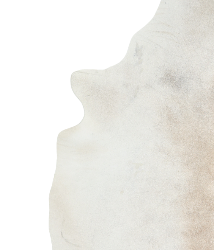 Grey with Beige XX-Large Brazilian Cowhide Rug 7'11"H x 6'7"W #A18484 by Hudson Hides