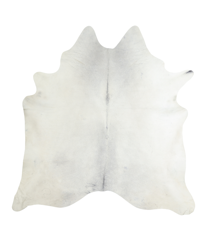 Light Grey X-Large Brazilian Cowhide Rug 6'9"H x 6'5"W #A18531 by Hudson Hides