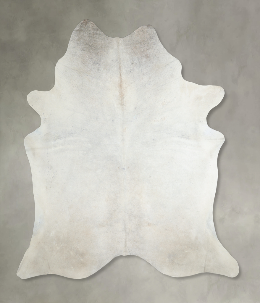 Champagne XX-Large Brazilian Cowhide Rug 7'7"H x 6'10"W #A18707 by Hudson Hides
