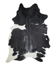 Black and White XX-Large Brazilian Cowhide Rug 8'5"H x 7'0"W #A18734 by Hudson Hides