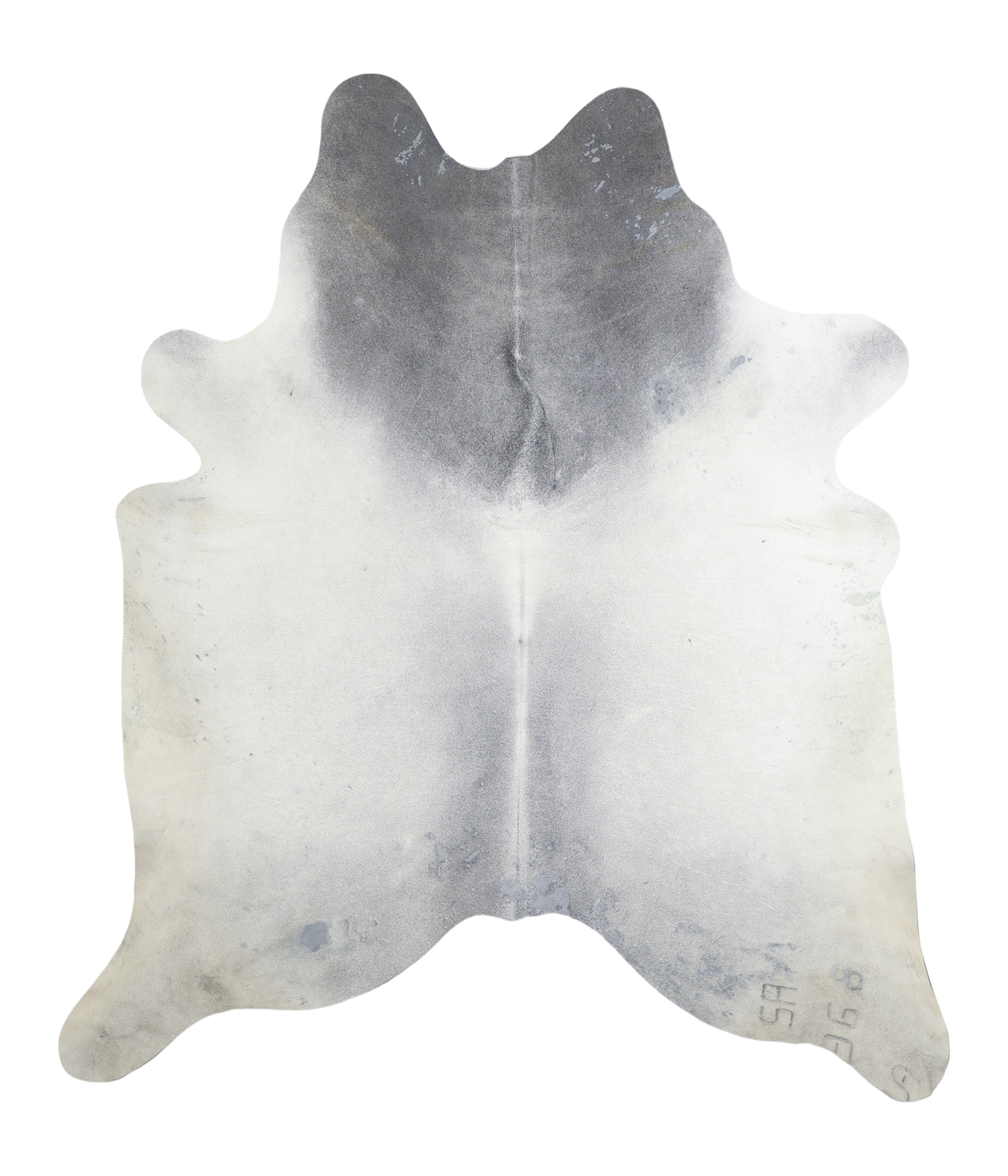 Medium Grey Cowhide Rug #A18755