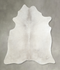Medium Grey X-Large Brazilian Cowhide Rug 6'8